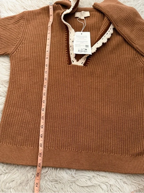 Sezane Ivane Sweater - Camel - Picture 8 of 8